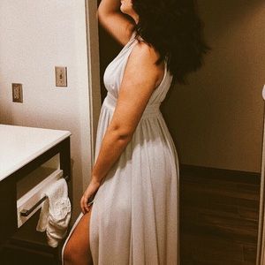 Classy bridesmaid dress